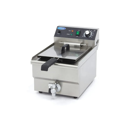 Friteuse Professionnelle Maxima 13L avec Robinet de Vidange et Panier