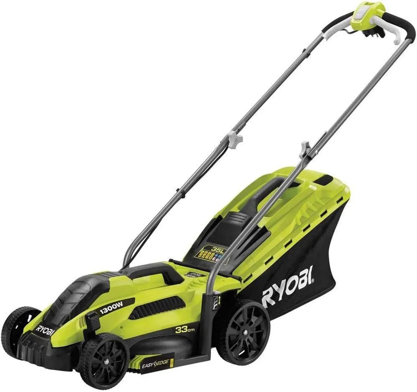 Tondeuse à gazon électrique 1300W, largeur de coupe 33 cm RLM13E33S